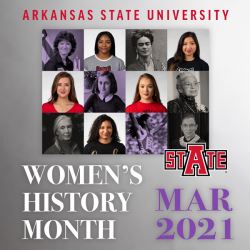 Women's History Month graphic