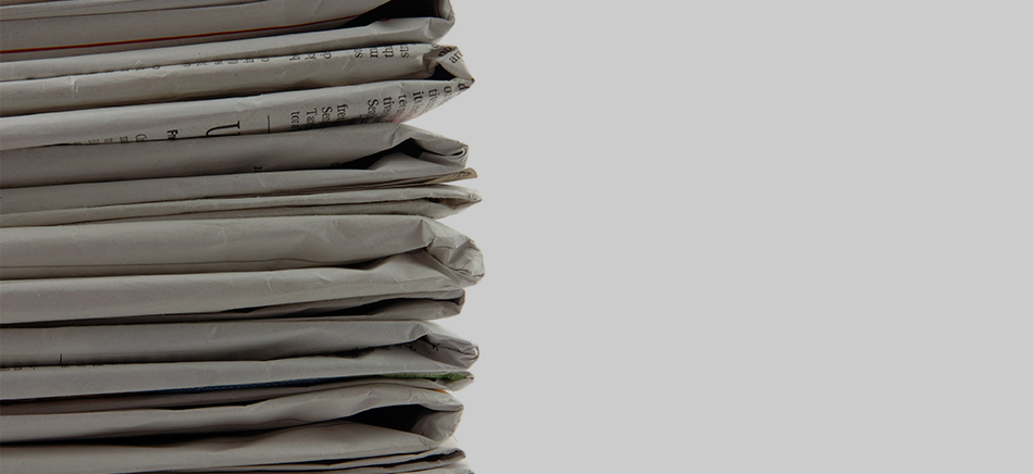 A Stack of Newspapers