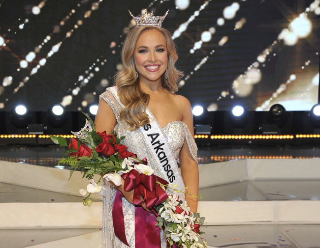 Photo of Cori Keller in pageant gown