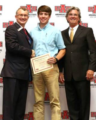 Dr. Burcham, Ben Gander and Dr. Humphrey