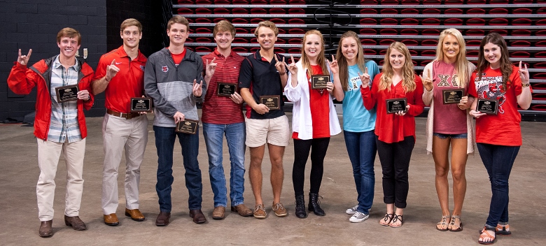 Homecoming Court Students