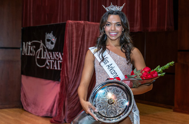 Brooke Ray is Crowned Miss Arkansas State University 2025 at Annual Pageant