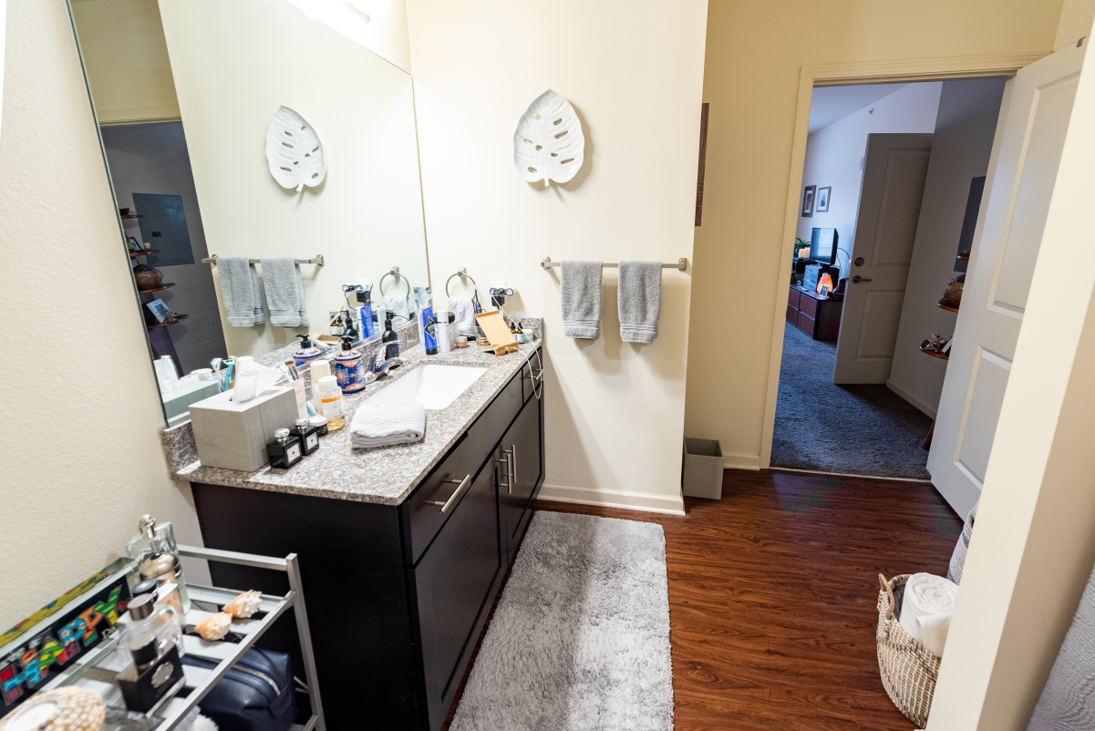 Bathroom Facing Bedroom