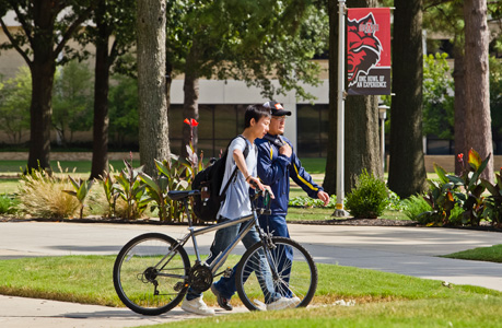 Students on the ASU Campus