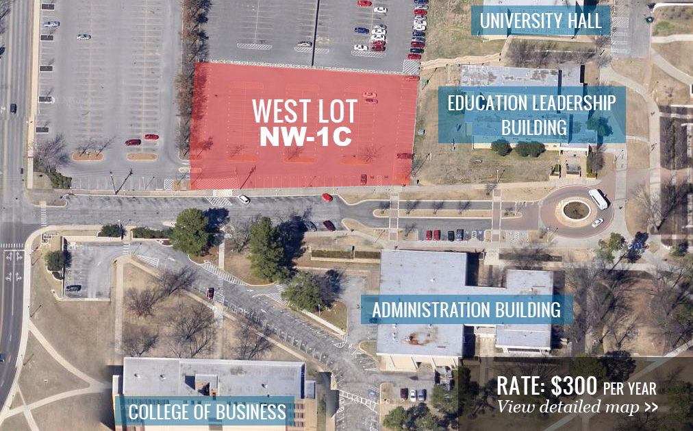 West Lot Map