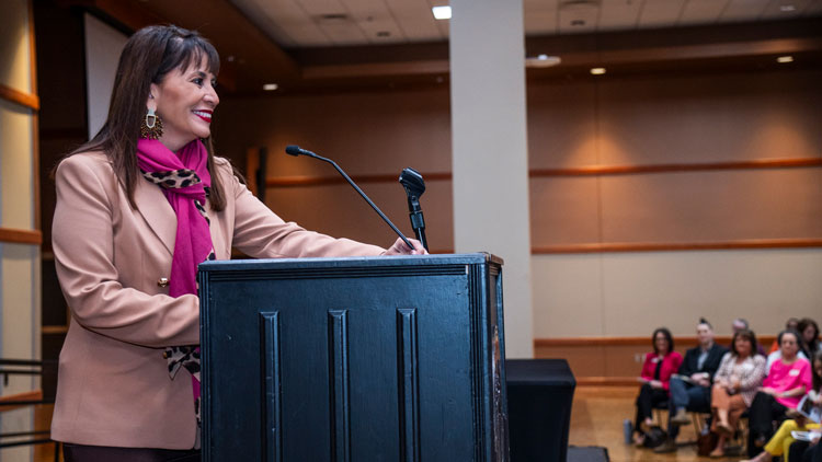 Patricia Riddlebarger Delivers Keynote for Women’s Leadership Conference