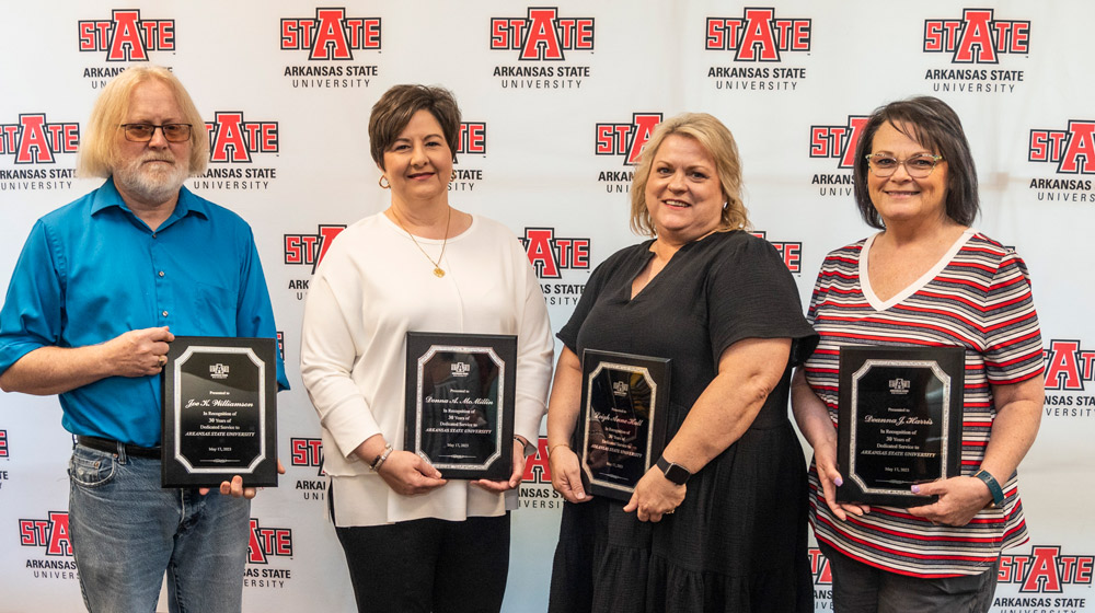 Retiring Staff Recognized, Along with Those with Years-of-Service Milestones