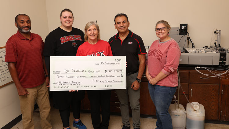 A-State Receives National Science Foundation Instrument Grant 