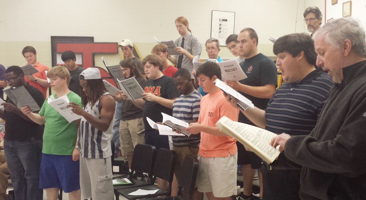 Choir rehearsal